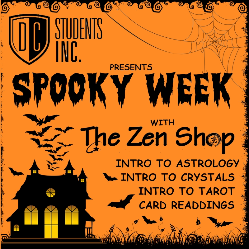Zen Shop partners with Durham College Students Inc. to provide student events during Spooky Week and Mental Health Week.