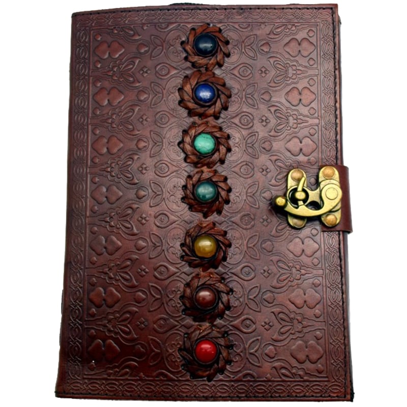 7x10-leather-embossed-journal-chakra-stones-lock