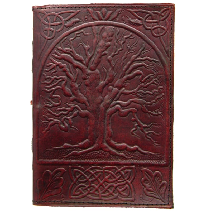 7x10-leather-embossed-journal-tree-of-life-celtic-knot