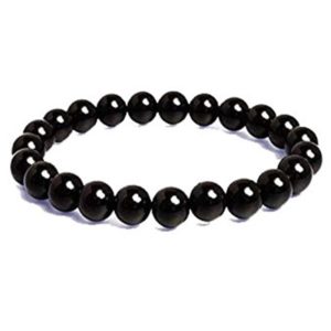 Black Obsidian 8mm Stretch Bracelet