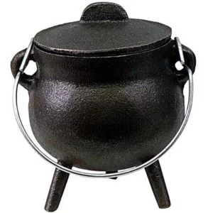 Small Cast Iron Cauldron: Plain
