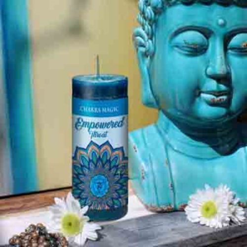 Throat Chakra Magic Candle The Zen Shop