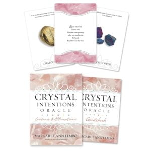 Crystal Intentions Oracle Cards, Guidebook, and Box