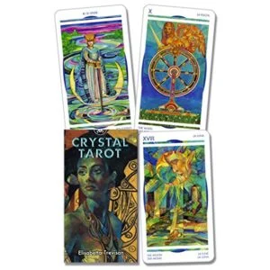 Crystal Tarot cards and box