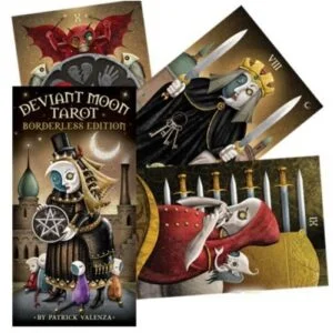 Deviant Moon Tarot Borderless Edition Box and Cards