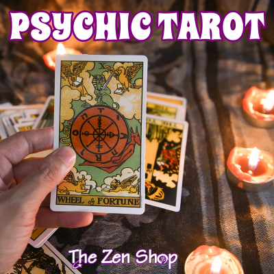 Sample cards in aa Psychic Tarot Reading