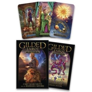 Gilded Tarot Royale Deck Set Box and Cards