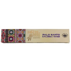 Native Soul Palo Santo and Florida Water incense sticks for cleansing, protection and spiritual rituals at The Zen Shop Oshawa Durham Region