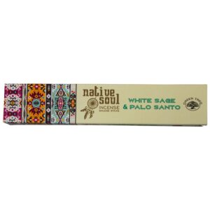 Native Soul White Sage and Palo Santo incense sticks for cleansing, purification and meditation at The Zen Shop Oshawa Durham Region