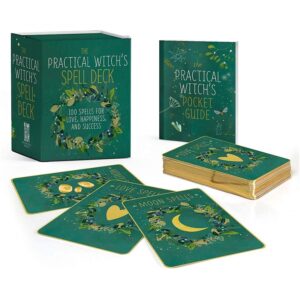 Practical Witch's Spell Deck, Cards, Box, and Guidebook