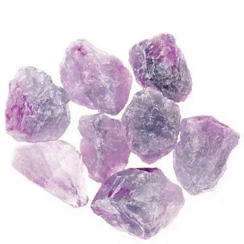 Rough Amethyst Pile of rough amethyst stones