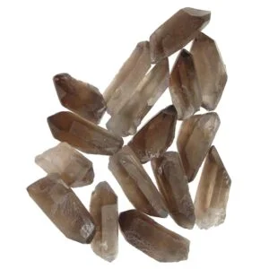 Pile of Rough Smoky Quartz Point stones