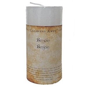 Benzoin Scented Spell Candle