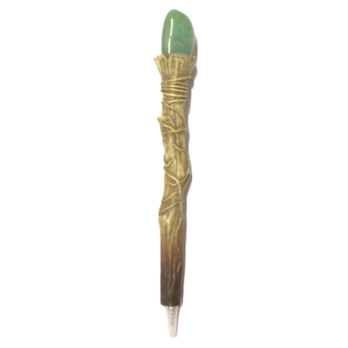 Green Aventurine Crystal Writers Pen image