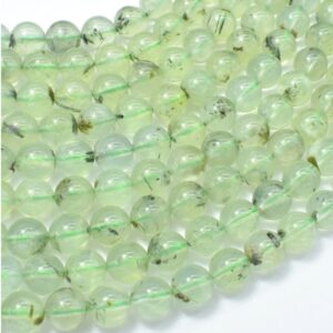 Prehnite 8mm Round Beads image
