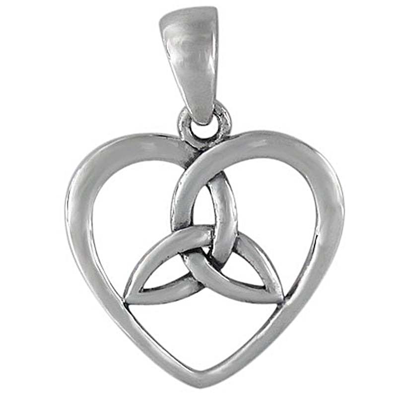 Silver triquetra pendant Clearance