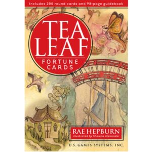 Tea Leaf Fortune Telling Cards Box