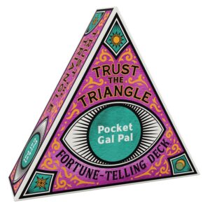 Trust the Triangle Pocket Gal Fortune-Telling Deck Box