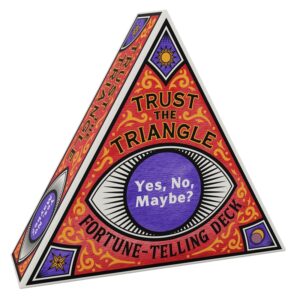 Trust the Triangle Yes, No, Maybe Fortune-Telling Deck Box