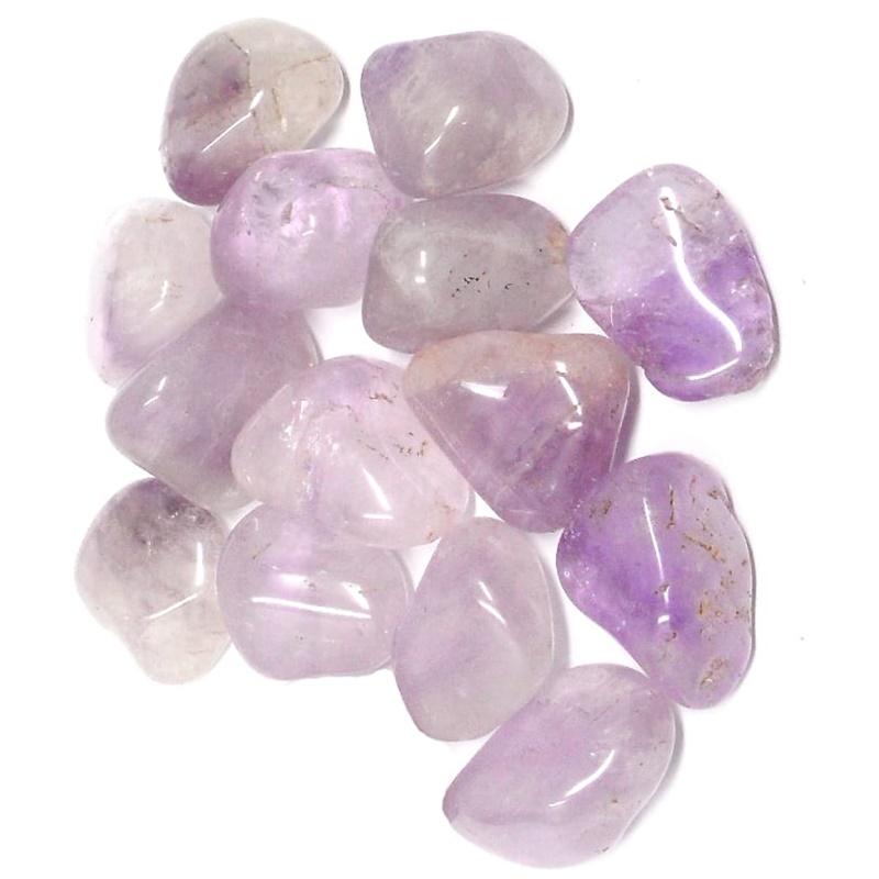 Tumbled Amethyst Maraba Pile of Tumbled Amethyst Maraba
