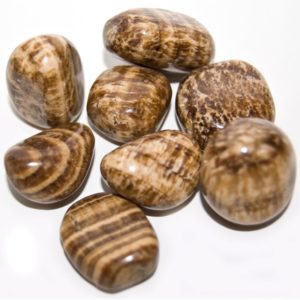 Pile of Tumbled Aragonite stones