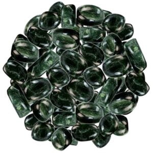 Pile of Tumbled Green Kyanite stones