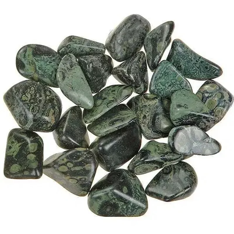 Tumbled Kambaba Jasper Pile of Tumbled Kambaba Jasper stones
