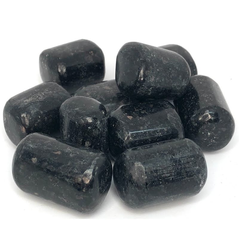 Tumbled Nuumite Pile of Tumbled Nuumite stones