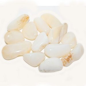 Pile of Tumbled Opal stones