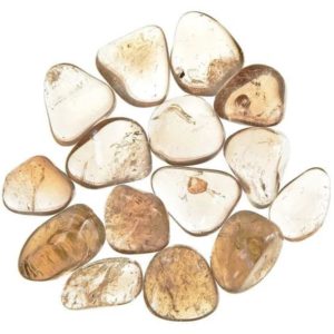 Pile of Tumbled Smoky Quartz stones