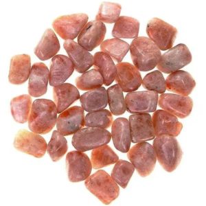 Pile of Tumbled Sunstone stones