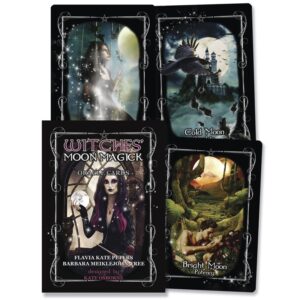 Witches Moon Magick Oracle Cards Box