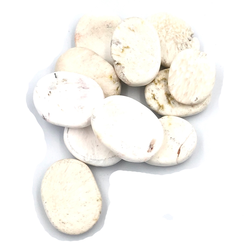 Scolecite Worry Stone Scolecite Worry Stone assortment