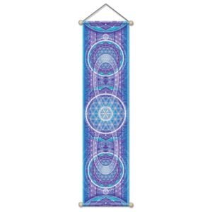 Flower of Life Infinity Banner Rectangle image