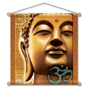Buddha & Om Banner Square image