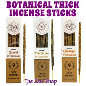 Botanical Thick Incense Sticks