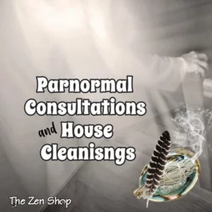 Ghost and sage to represent Paranormal Energy Consultants