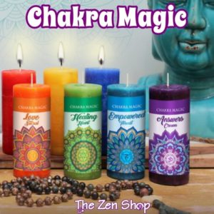 Chakra Magic Candles