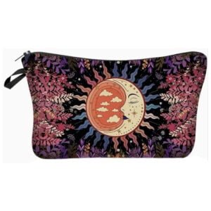 Luna Moon Zippered Pouch image